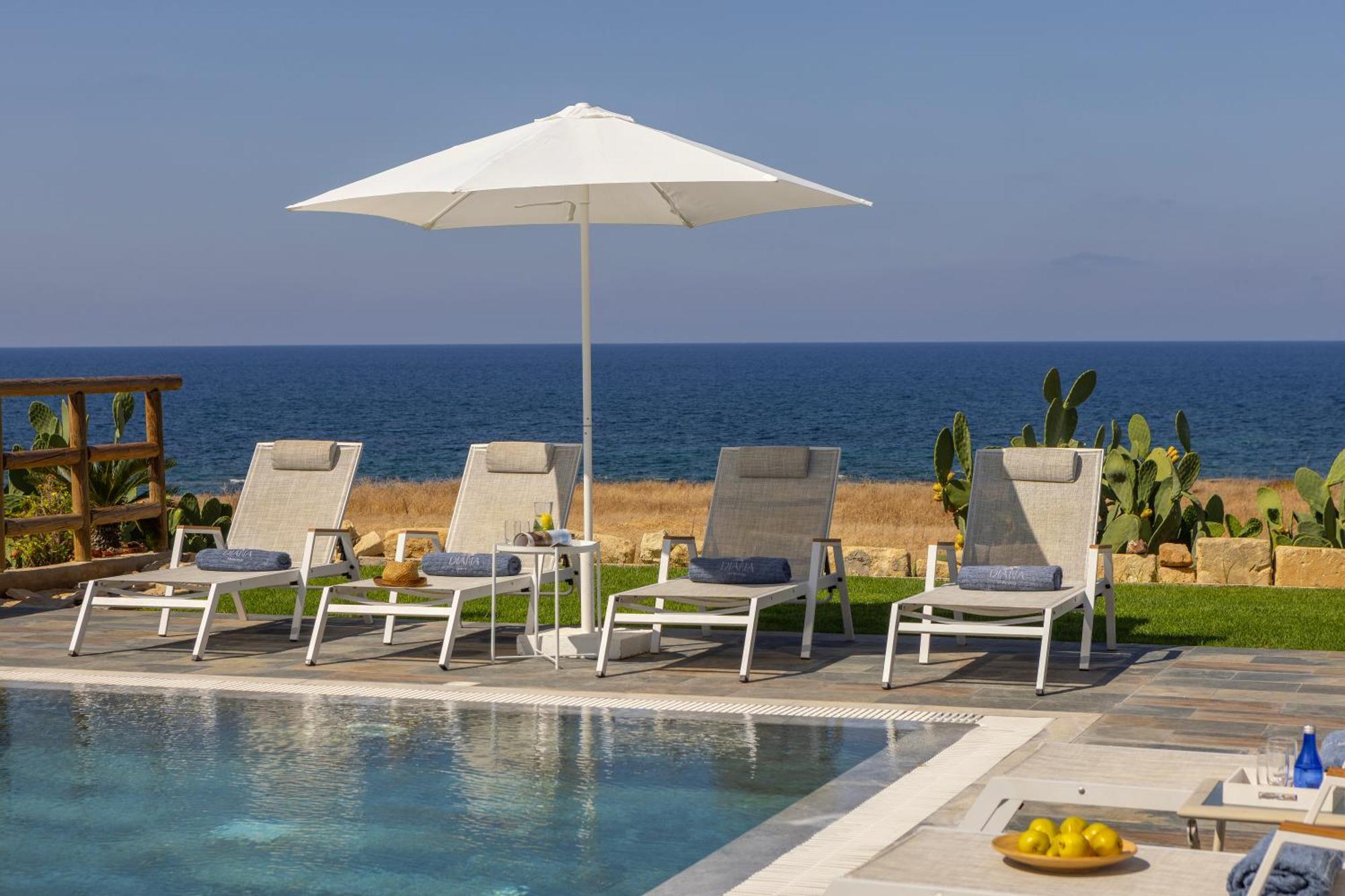 Diana Seaside Villas Πωμός Εξωτερικό φωτογραφία